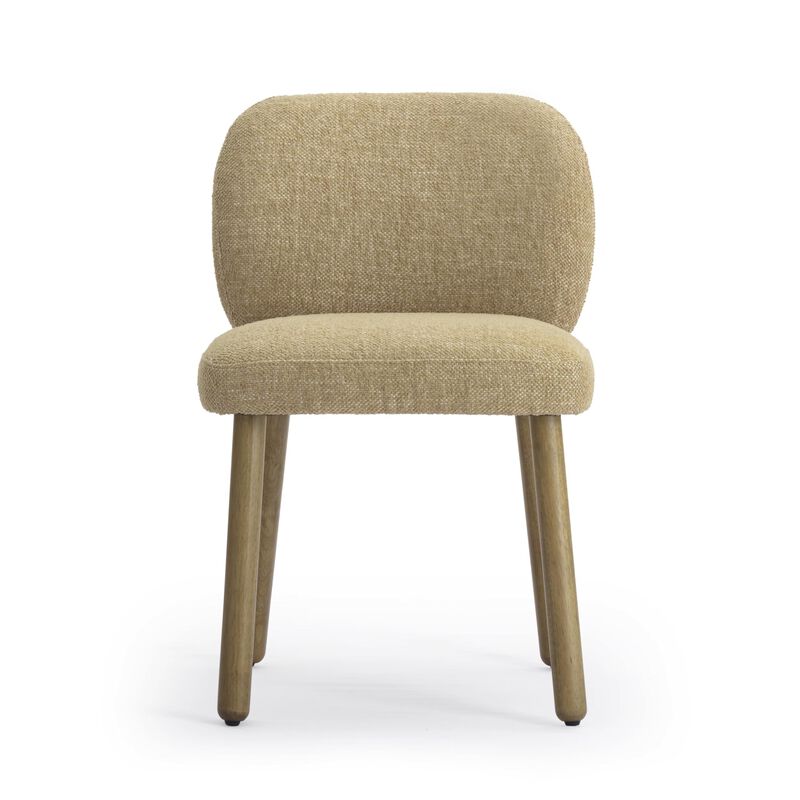 Tov Furniture Foxy Honey Textured Fabric Dining Chair image number 2