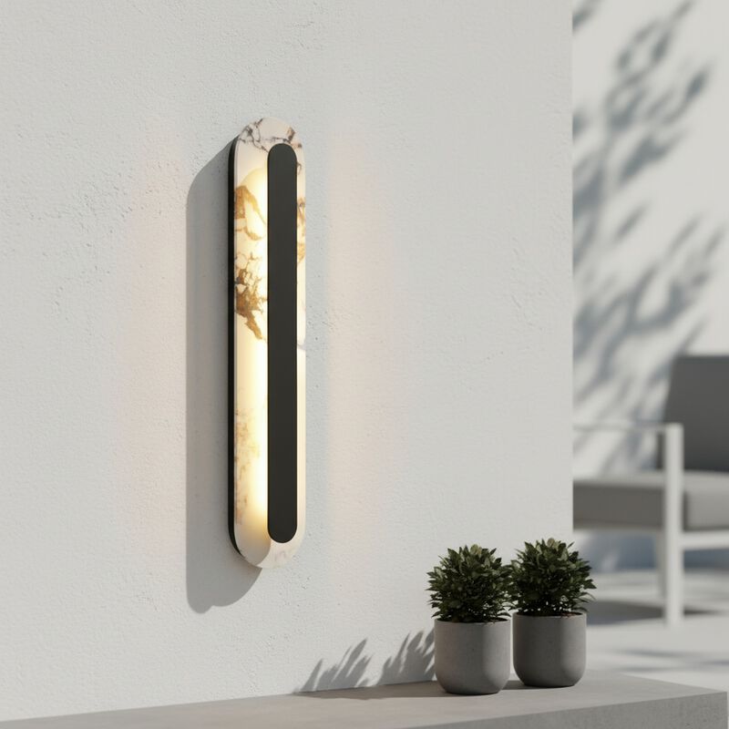 Modern LED Outdoor Wall Sconces Waterproof Weather Resistant Dimmable image number 2