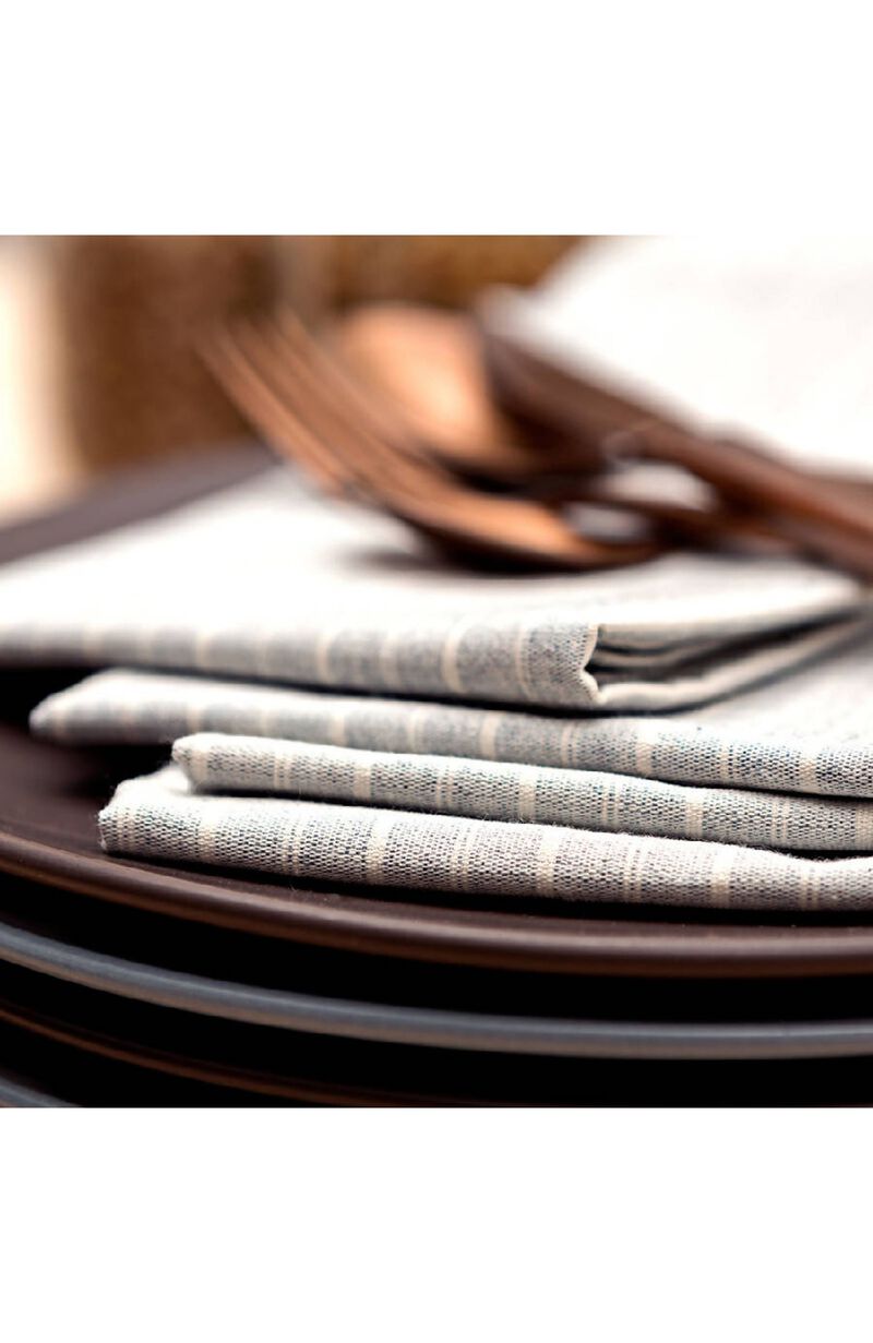 Striped Cotton Napkin - Set of 4