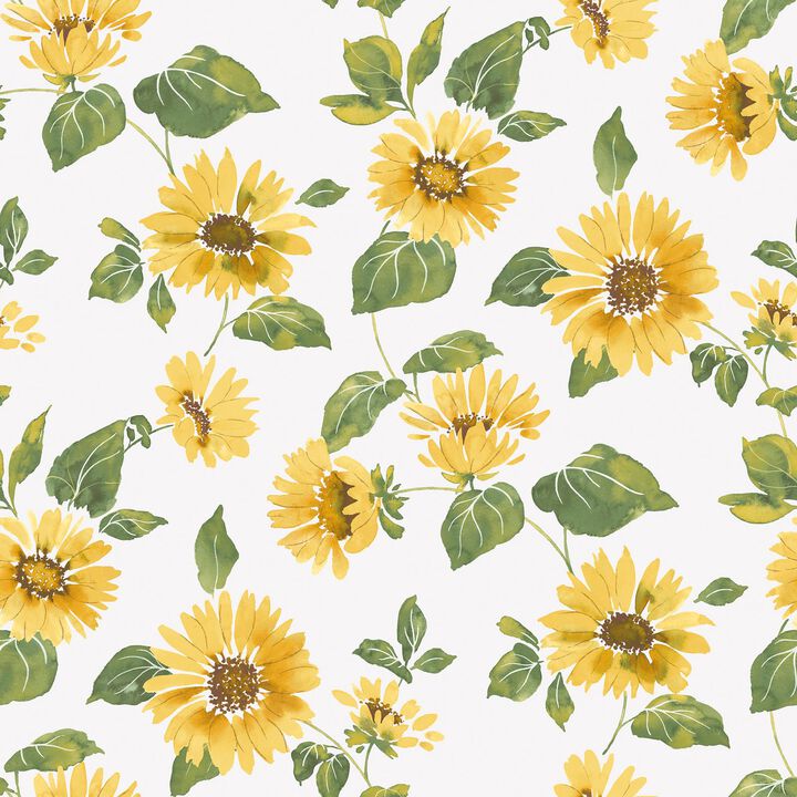Just Kitchens Sunflower Trail Red Wallpaper G45459