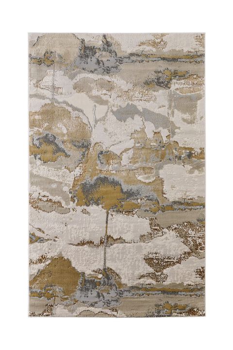 Aura 3737F Gold/Gray 9'2" x 12' Rug