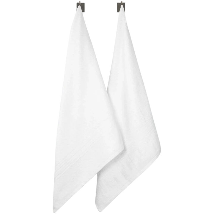 Ring-Spun Cotton 2-Piece Bath Sheet Set &ndash; Soft & Highly Absorbent