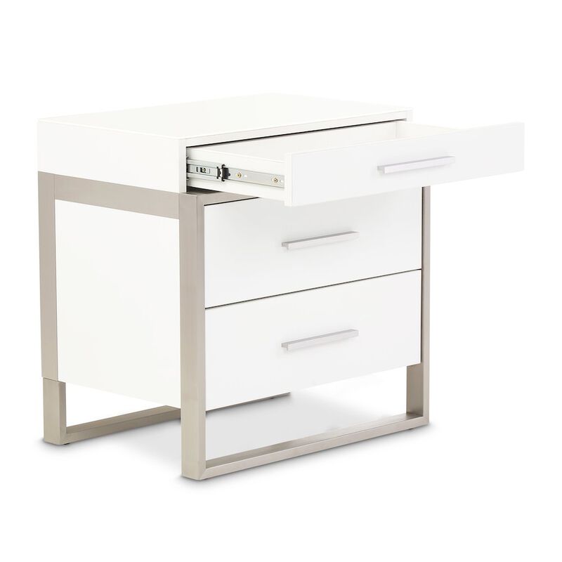 Marquee Nightstand - Cloud White image number 5