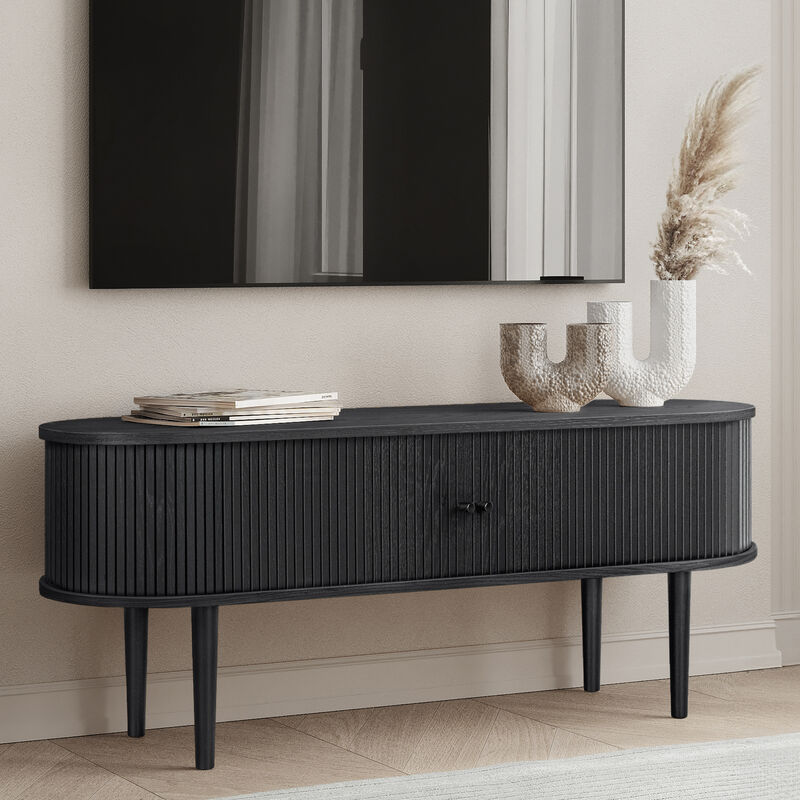 SLIDDO 55 TV Stand with storage.