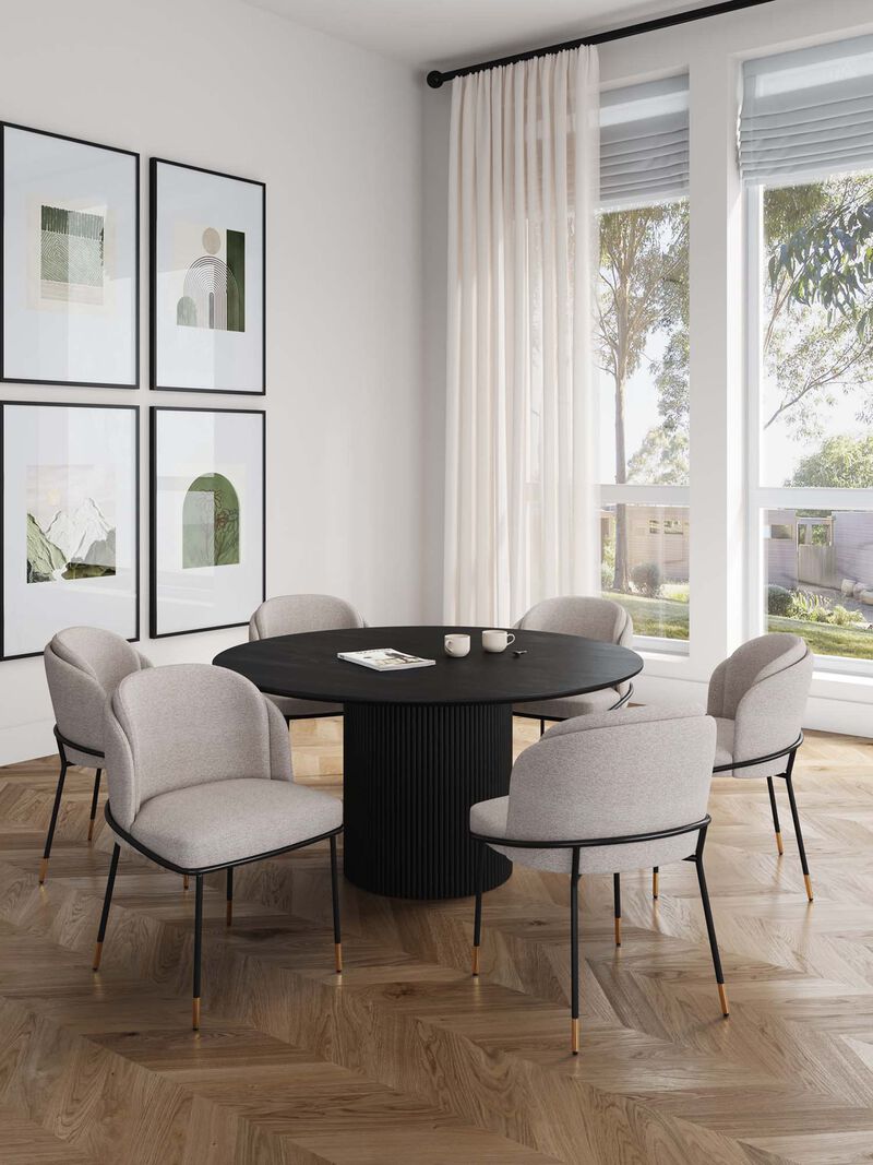 Rockaway Brown 7-Piece Dining Set image number 5