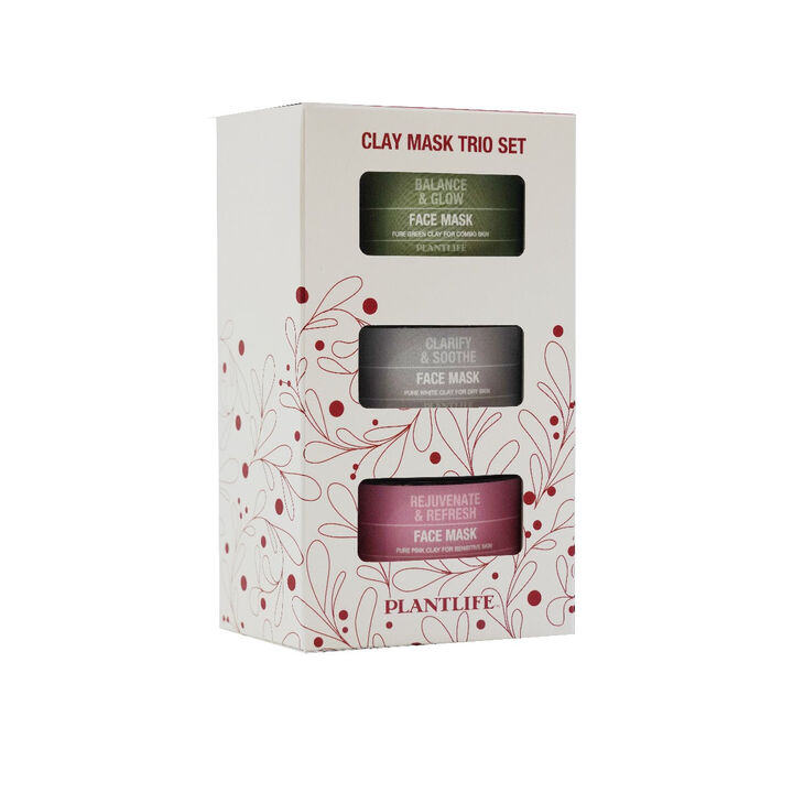 GIFT SET CLAY FACE MASK TRIO
