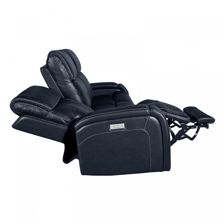 Glenwood Sofa w/Power Recline, Power Head Rests & Power Lumbar (Lay Flat)