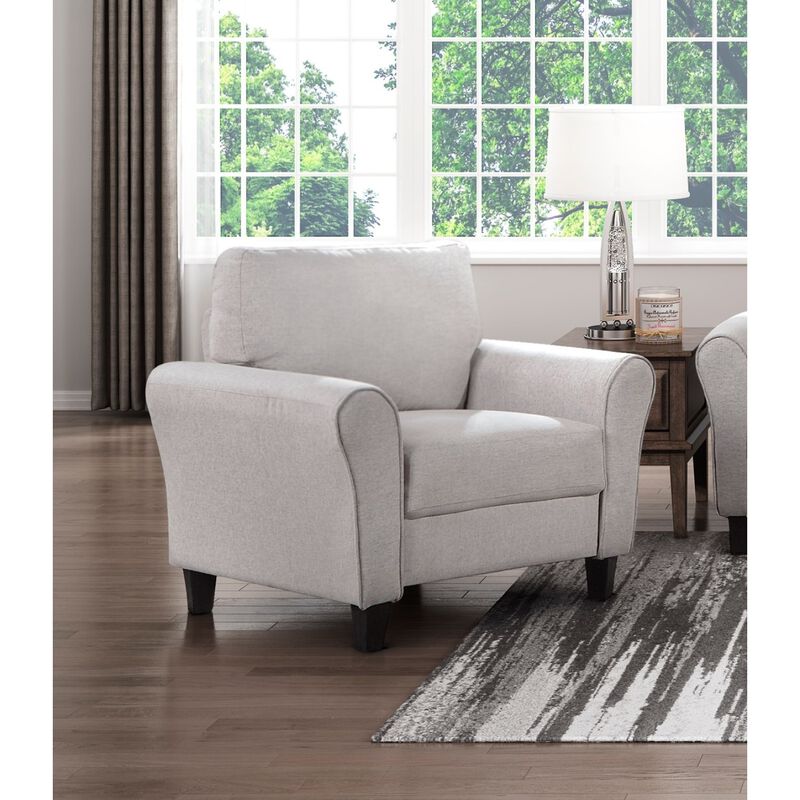 Streamdale Sand Textured Upholstered Chair image number 2