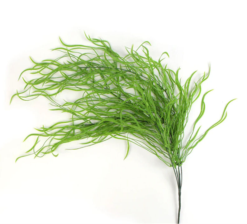 Artificial Long Weeping Willow Grass Bush 37" UV Resistant