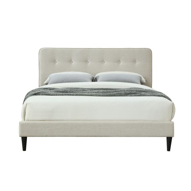 Amelia Upholstered King Bed In A Box