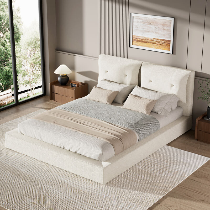 Zeck Upholstered Bed Frame image number 2