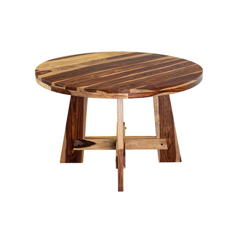 Porter Designs Kalispell Solid Sheesham Wood Bar Cabinet, Brown image number 6
