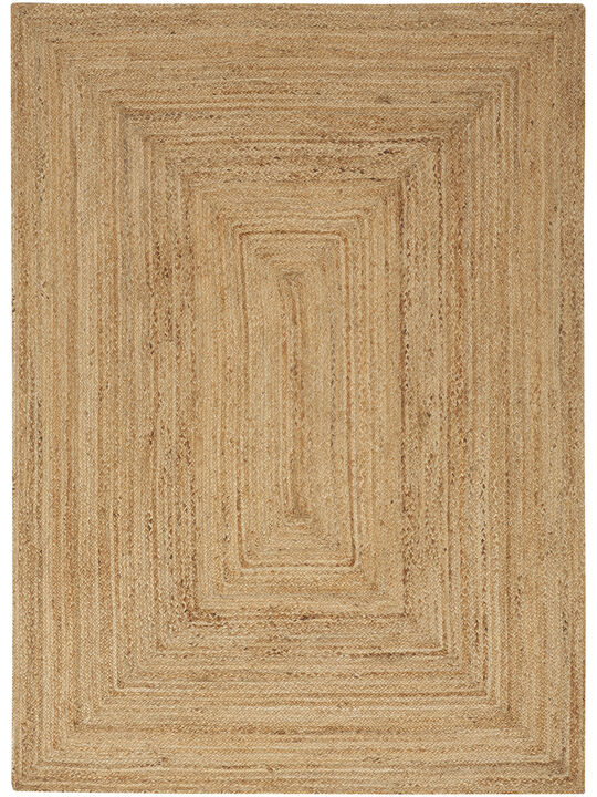 Natural Jute NJT03 Natural 4' x 6' Rug