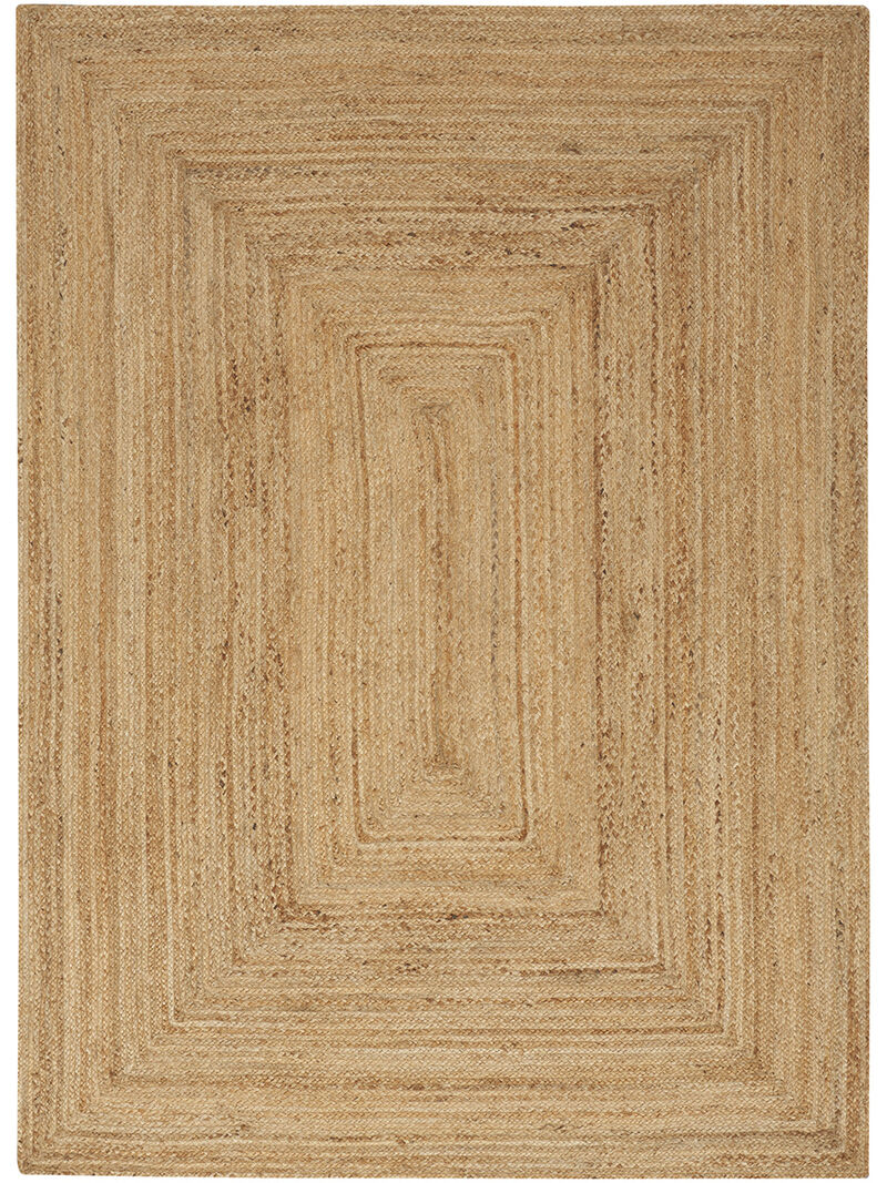 Natural Jute NJT03 Natural 4' x 6' Rug