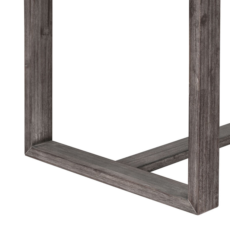 Merax Farmhouse Counter Height 5-Piece Dining Table Set