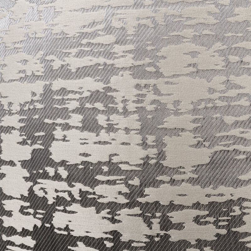 Michael Amini Roxbury Park Velvet Loveseat - Steel/Slate