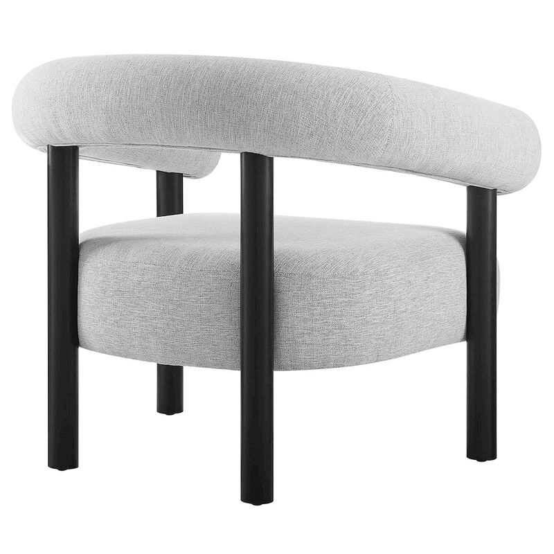 Sable Upholstered Fabric Armchair image number 4