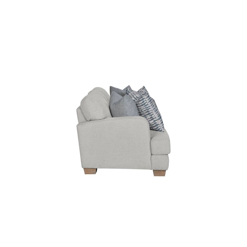 I Home Furnishings Elements Loveseat In Grey Finish