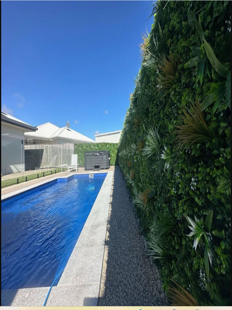 Luxury Wild Tropics Artificial Vertical Garden 40" x 40" 11SQ FT Commercial Grade UV Resistant