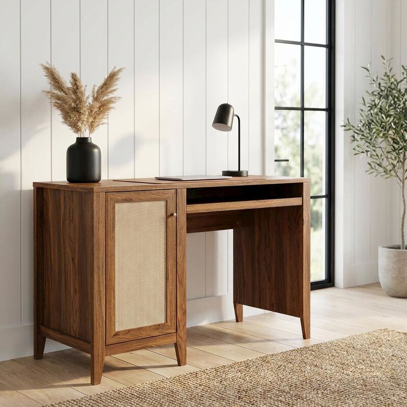 Modern 47-Inch Office Desk With Sturdy Frame And Workspace Efficiency image number 3