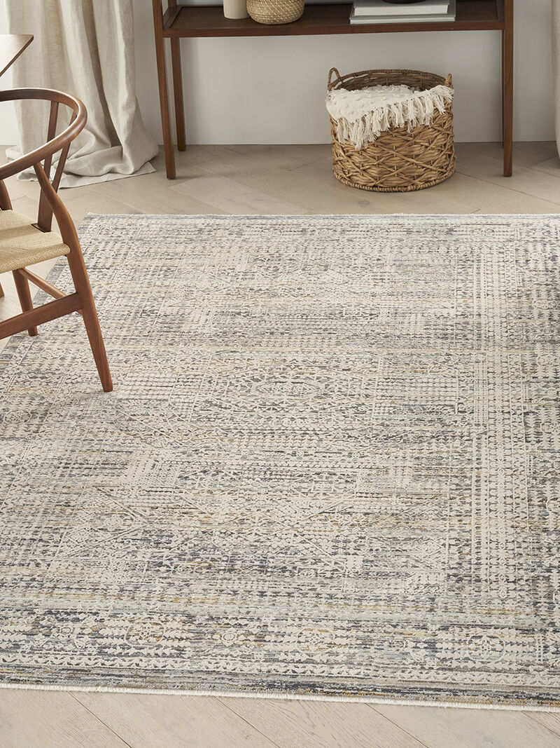 Lynx LNX05 Ivory/Slate 2'6" x 4'6" Rug