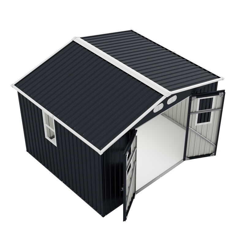 Outdoor Storage Shed, 8x10  protective film image number 9