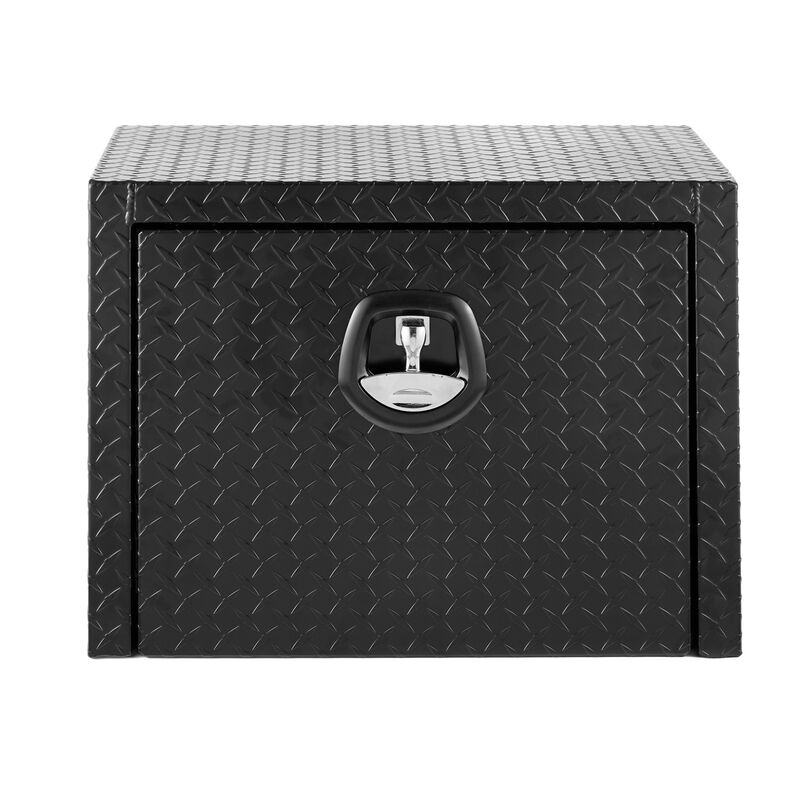ELEMENT ACE Heavy Duty 24 Inch Underbody Truck Tool Box Waterproof Diamond Thread Plate Underbed Storage Organizer for Pickup, ATV, RV, Trailer image number 9