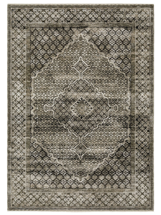Chamberlain 3'3" x 5' Grey Rug