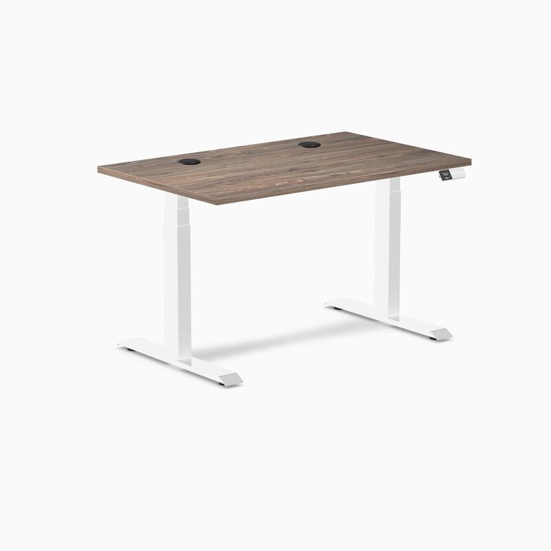 Desky Dual Laminate Sit Stand Desk image number 0