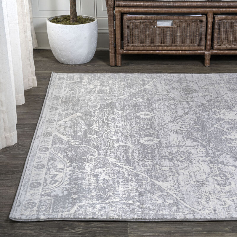 Friv Modern Persian Vintage Medallion Area Rug