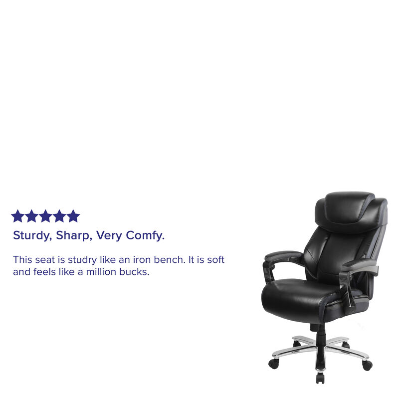 Brown 500LB High Back Chair image number 2