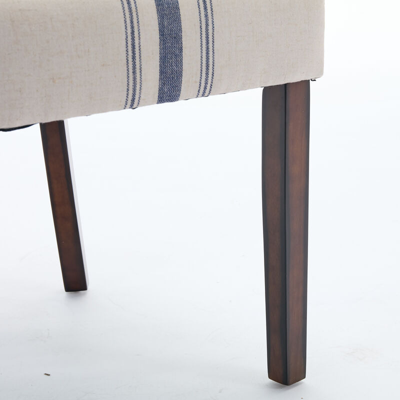 Merax Contemporary Fabric Dining Chairs 2 Pieces