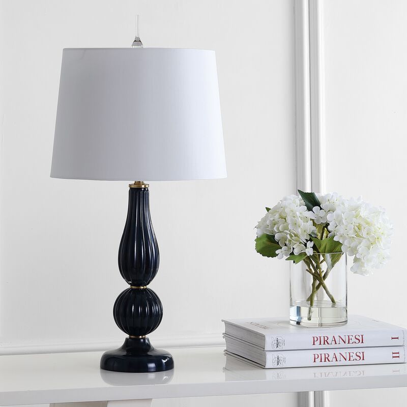 Maddie Glassmetal LED Table Lamp