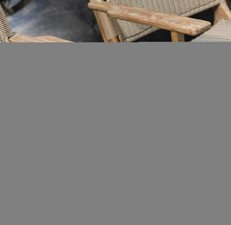 Coastal Teak Cushionless Highback Chair