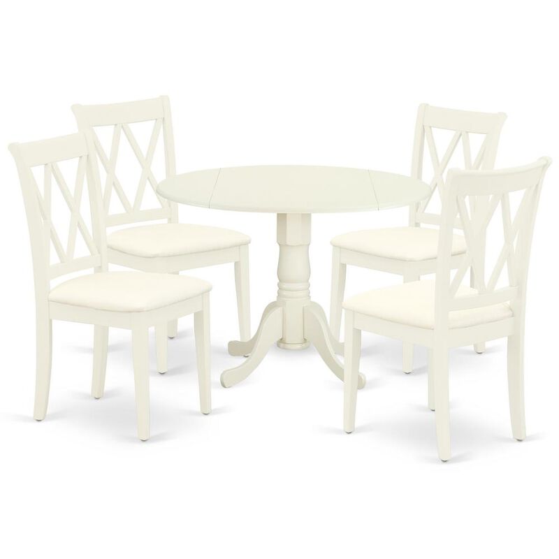 Dining Room Set Linen White