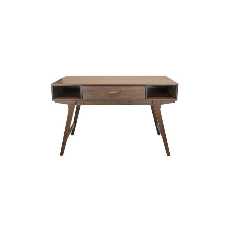 Starlight Canyon Home Mid Century Style Office Desk With One Drawer And Sturdy Legs image number 3