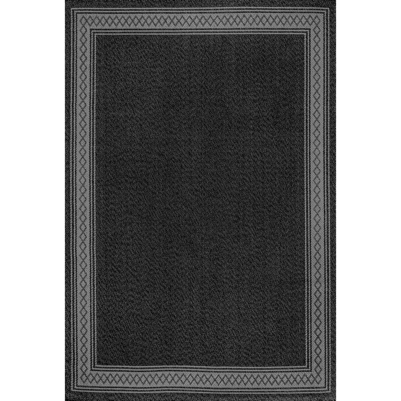 Lucia Classic Diamond Border Indoor/Outdoor Area Rug