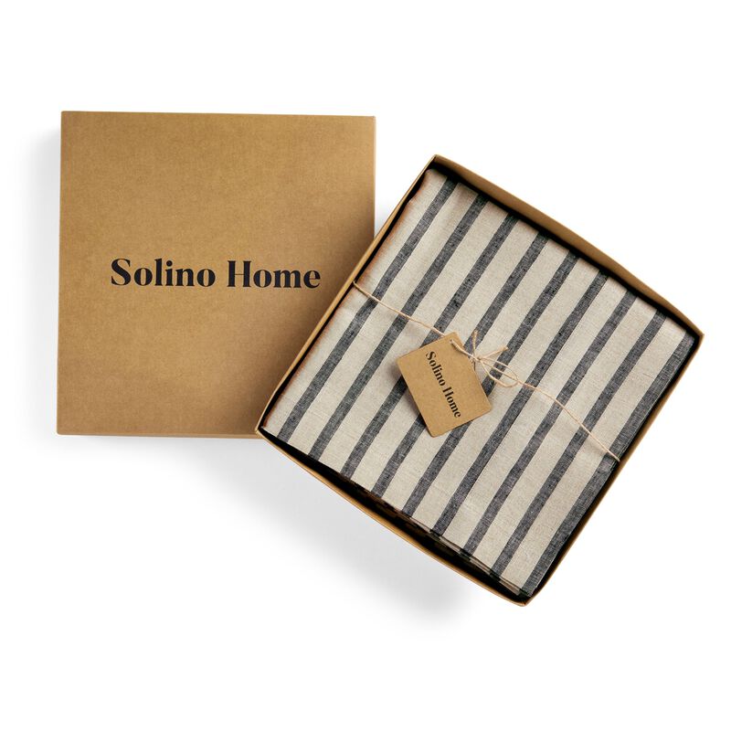 Linen Tablecloth - Madison Stripe image number 4