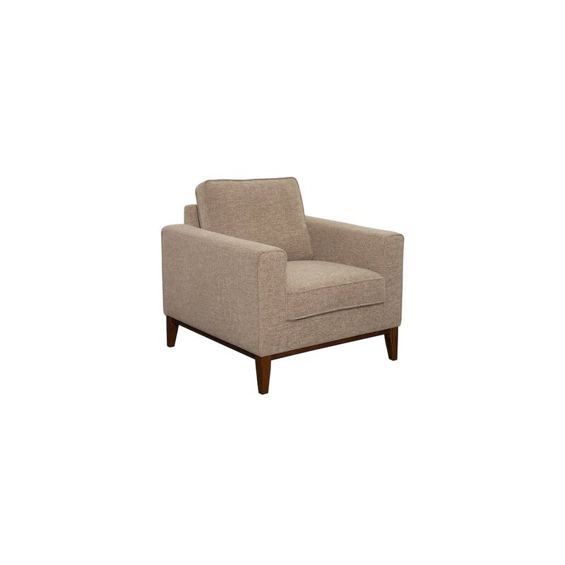 Porter Designs Annie Wood Trim Chair, Cream image number 0