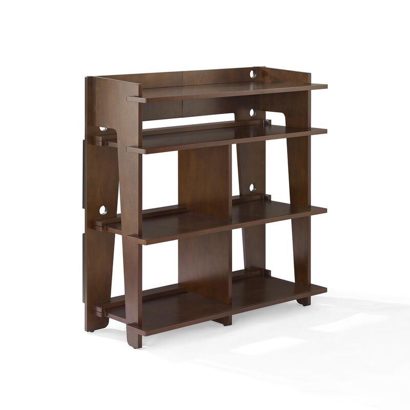 Crosley Brands Soho Record Storage Console Mahogany - Turntable Stand