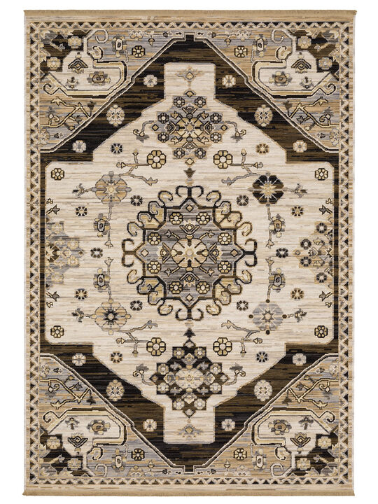 Acacia ACA04 5' x 8' Brown Rug
