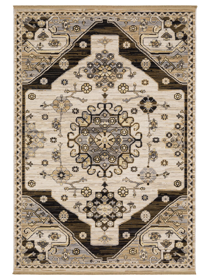 Acacia ACA04 6' x 9' Brown Rug