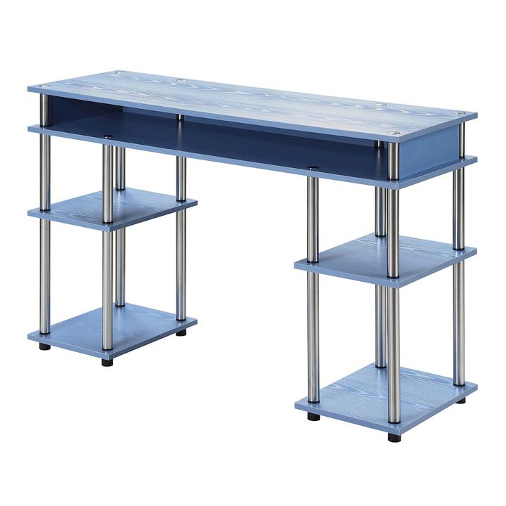 Convience Concept, Inc. Designs2Go No Tools Student Desk with Shelves