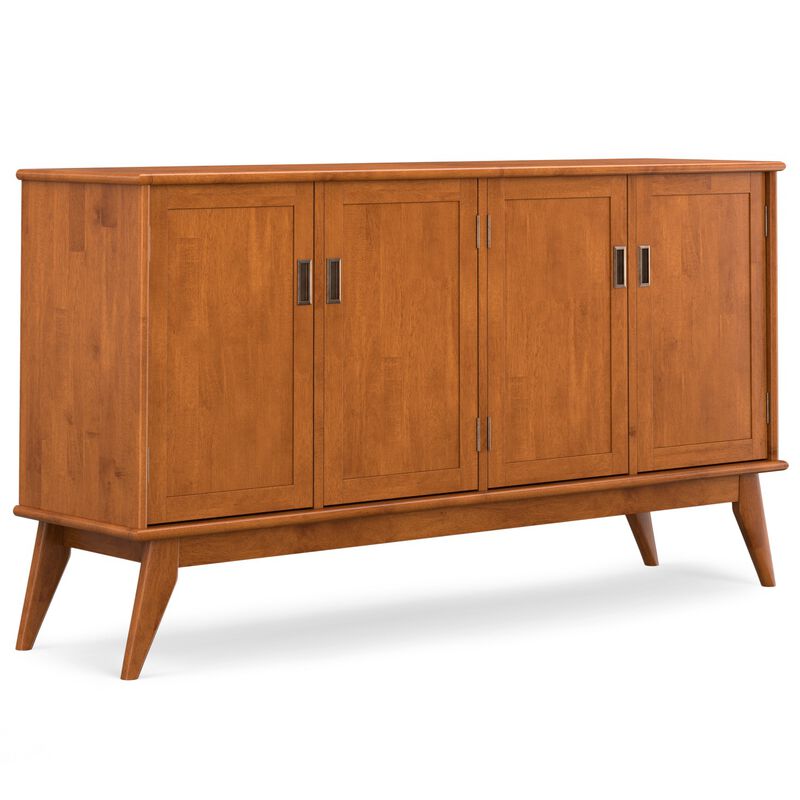 Muxzon Mid Century Solid Rubberwood Sideboard Buffet image number 2
