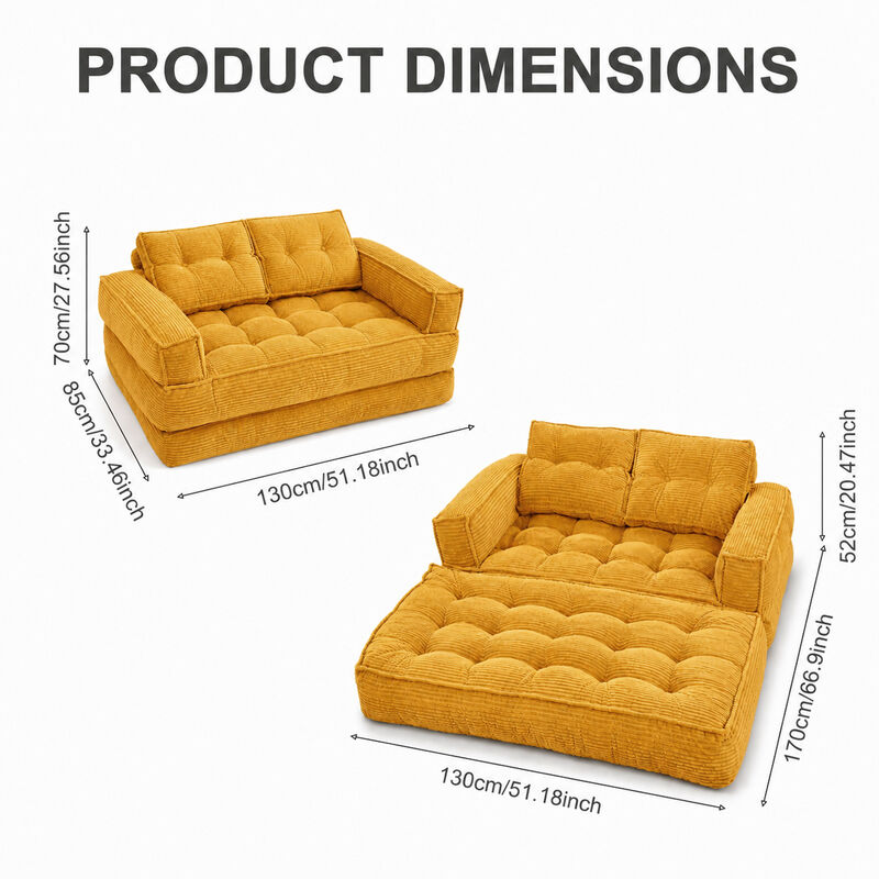 Boneless Loveseat image number 8