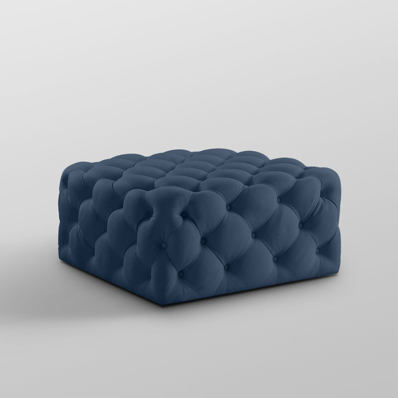 Inspired Home Brett Cocktail Ottoman