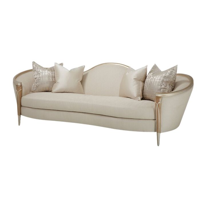 Starlight Canyon Home Velvet Sofa for Living Room &ndash; Elegant 3 Seater Couch, 100 Inch Design