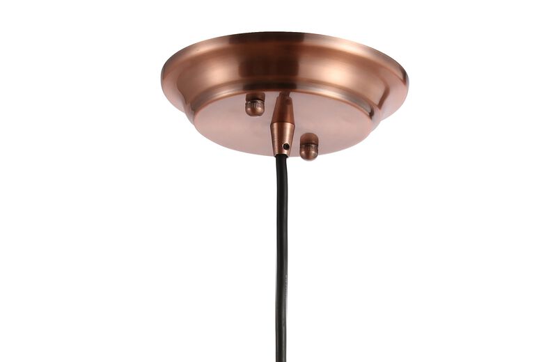 Bedford Adjustable Iron Industrial Rustic LED Pendant
