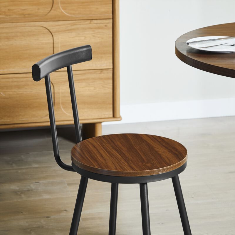 Naxvel 3‑Piece Bar Table and Stool Set image number 4