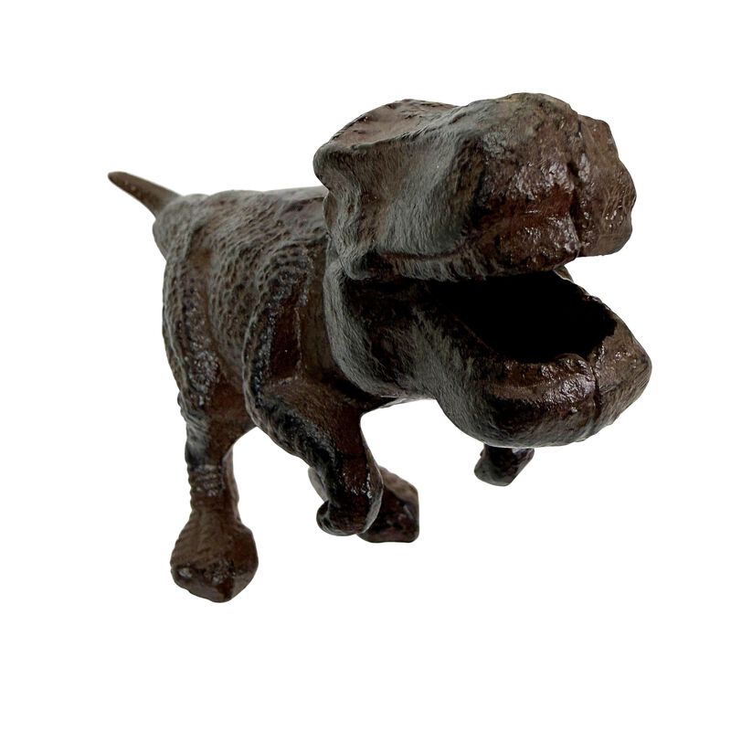 Cast Iron Dinosaur Bookends Set Of 2 Brown T-Rex Decorative 85 In image number 1